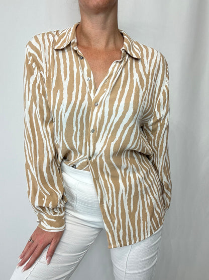 Camicia animalier Zara tg.M