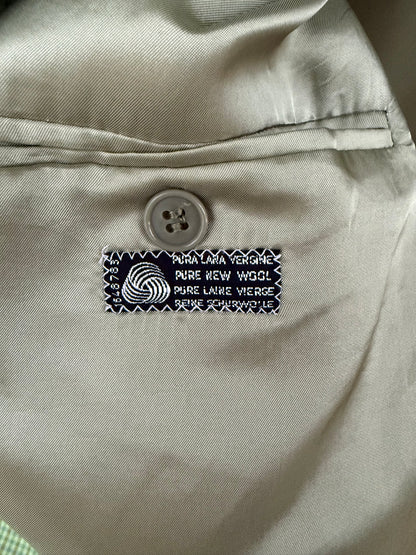 Blazer pied de poule ‘Ragazza con l’orecchino di perla’ handmade