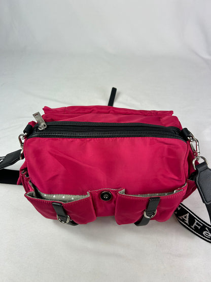 Borsa fuxia nylon tracolla CafèNoir