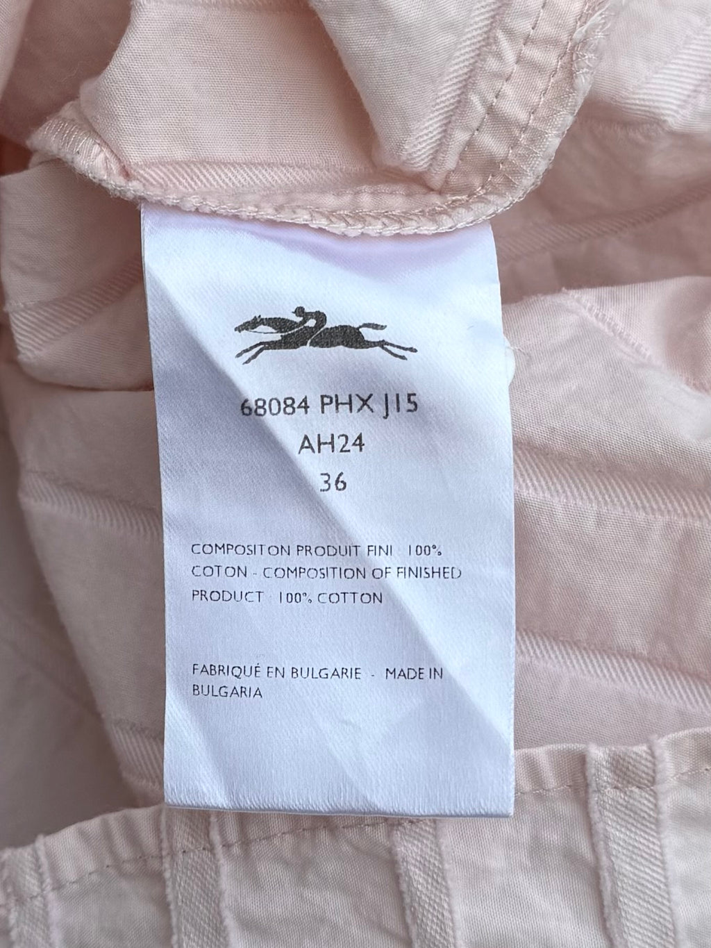 Camicia 100% cotone Longchamp