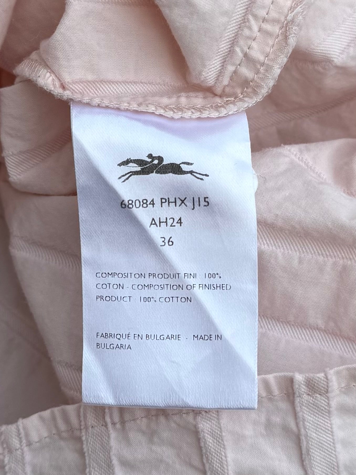 Camicia 100% cotone Longchamp