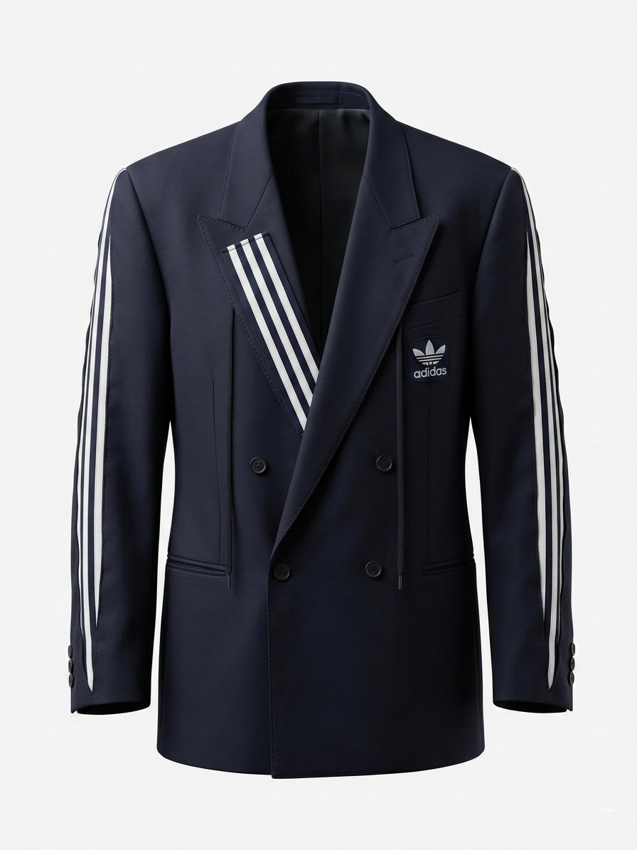 Blazer doppiopetto vintage ‘Adidas’ reworked