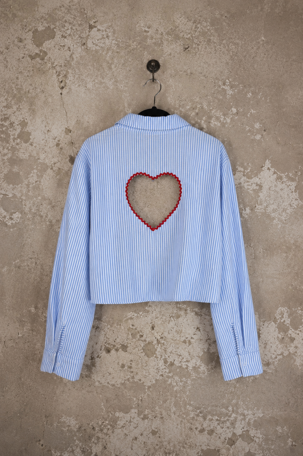 Camicia righe ‘Ghost Heart’