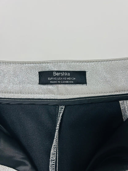 Pantalone cropped laminato Bershka tg.XS