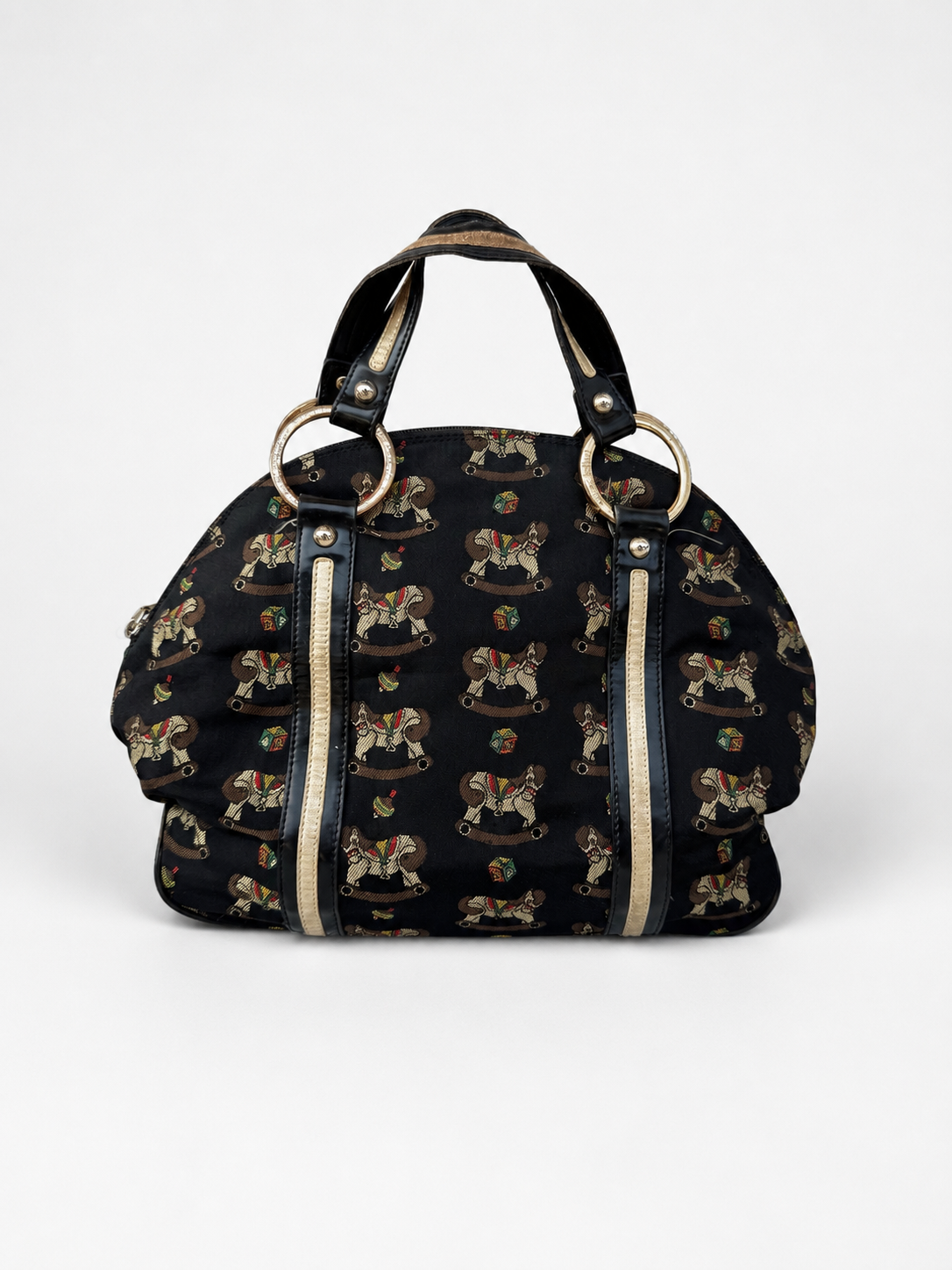 Borsa Horse Pattern Braccialini