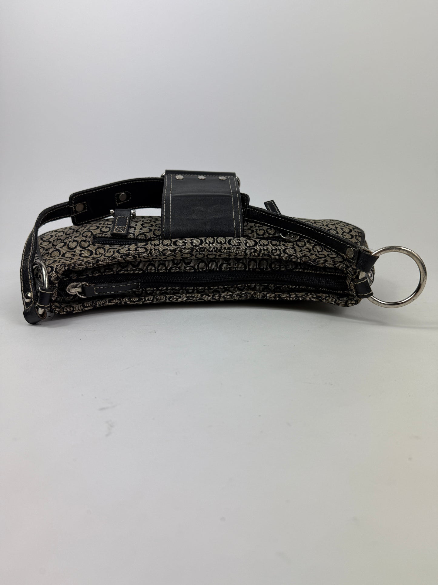 Borsa in tela monogram Guess