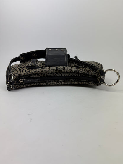 Borsa in tela monogram Guess