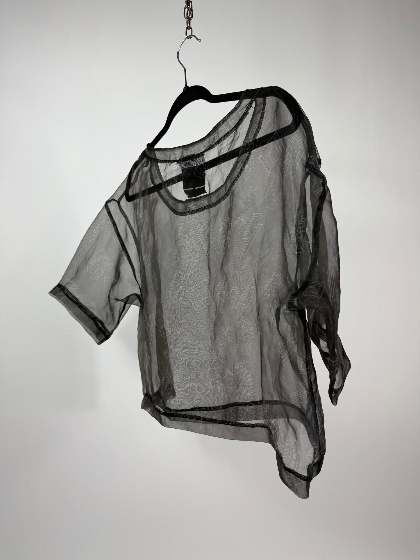 T-shirt trasparente organza Kostumn.1 tg.M