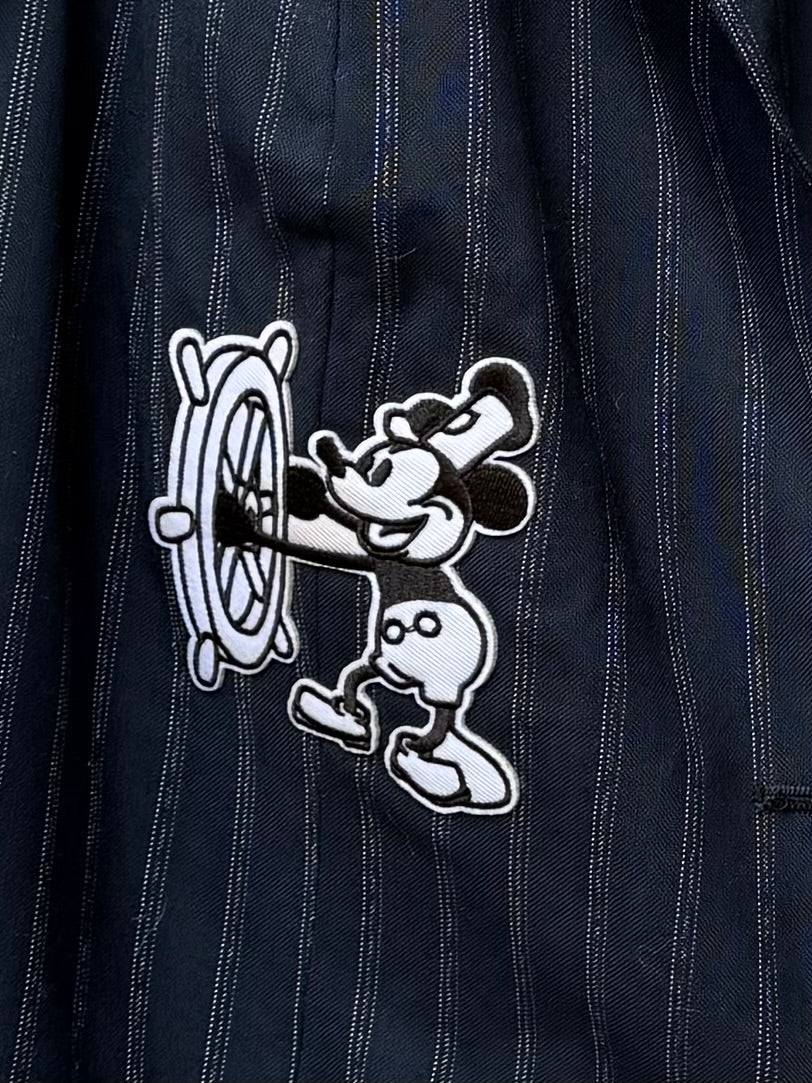 Smanicato gessato ‘Mickey’ reworked