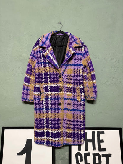 Cappotto fantasia tartan