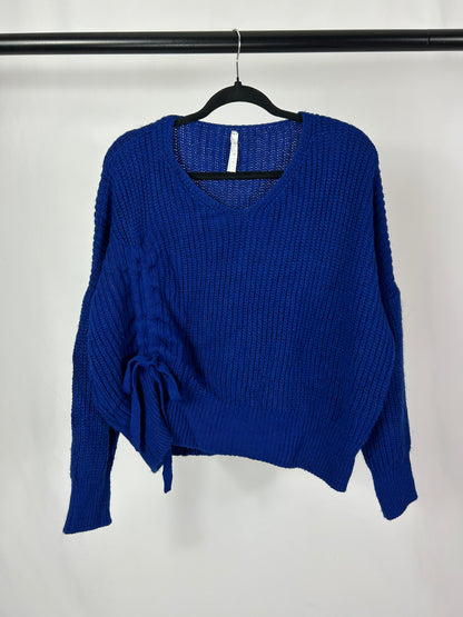 Pull tricot blu elettrico Imperial tg.M