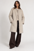 Montone Vintage Genuine Shearling in Pelle e Montone Naturale