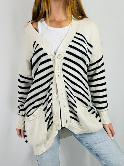 Cardigan righe Dixie tg.S/M