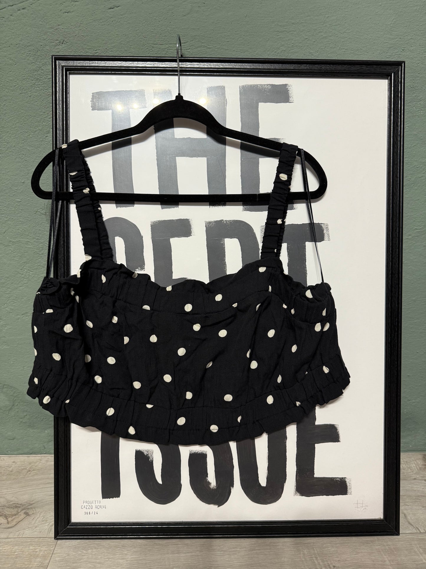 Top cropped pois tg.XL