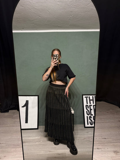 Maxi gonna righe lurex Dixie