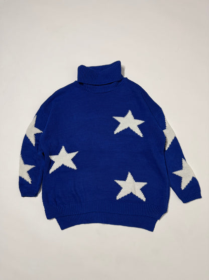 Maglioncino dolcevita stelle