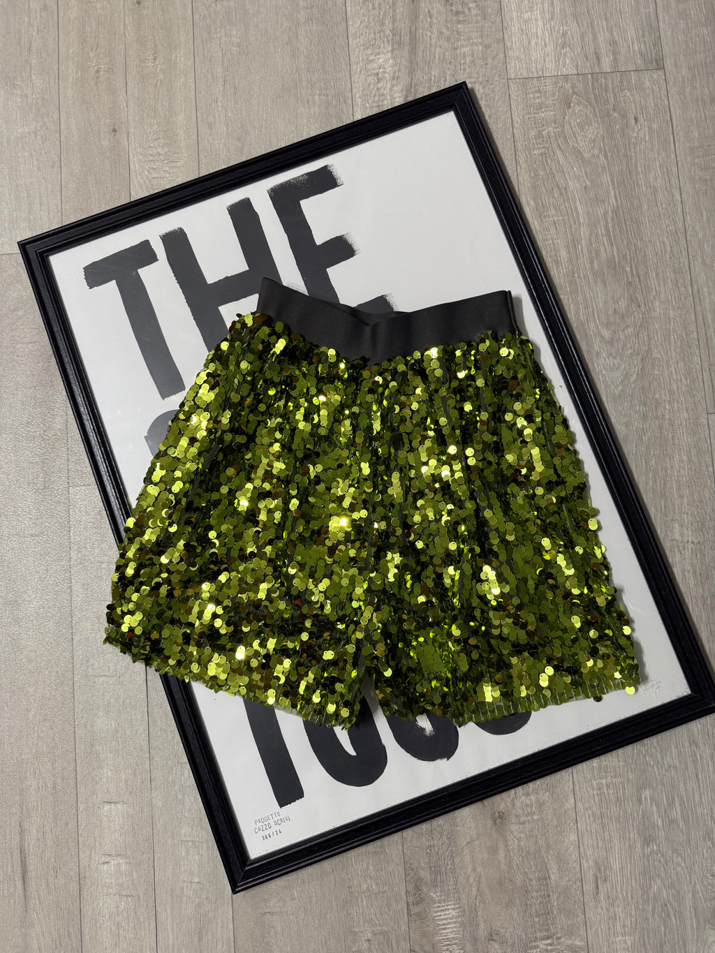 Shorts paillettes the M.