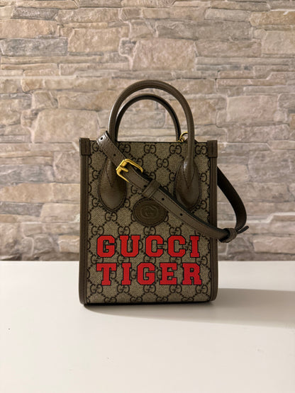 Borsa Gucci Tiger Mini Tote