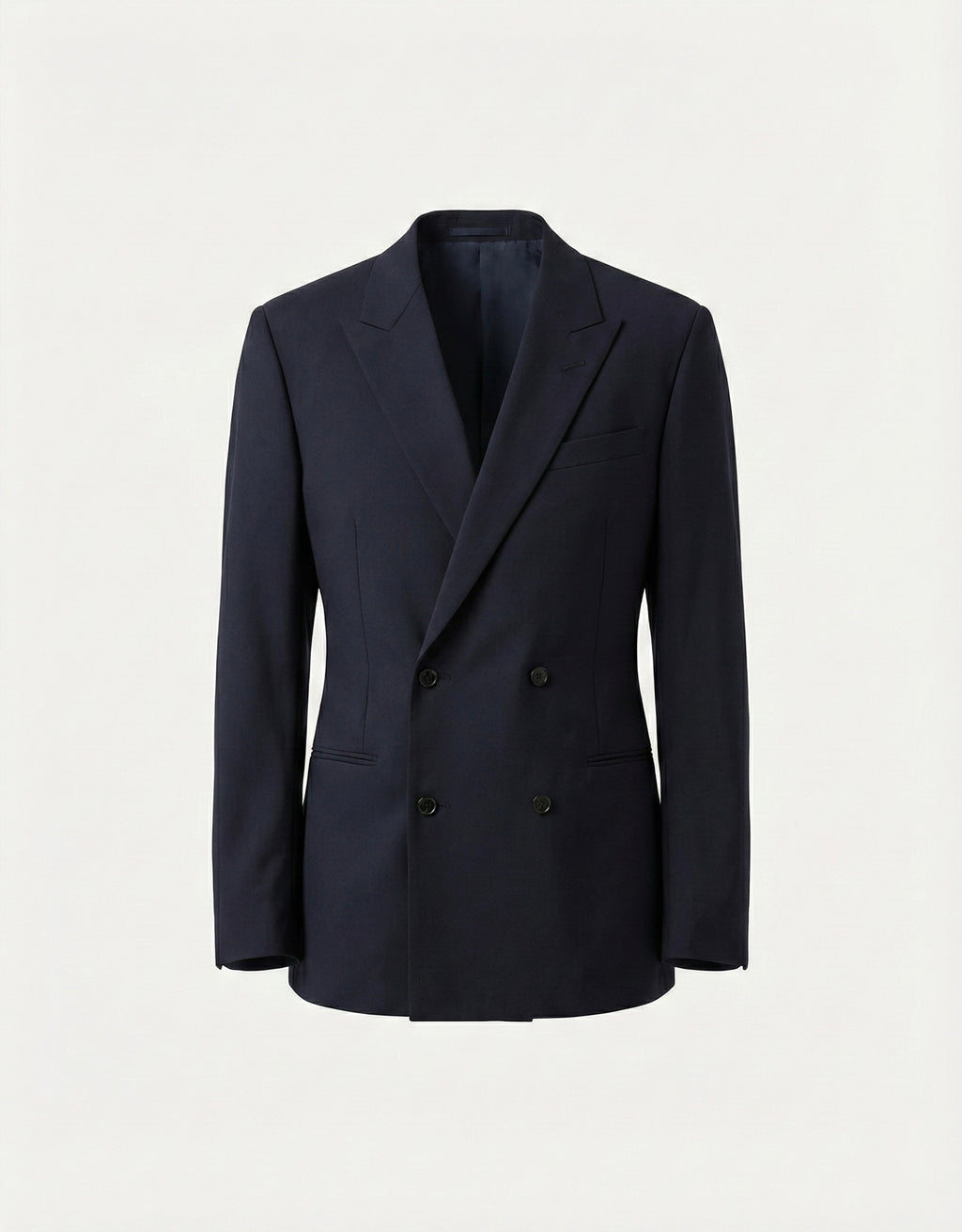 Blazer vintage doppiopetto ‘Popeye’ handmade blu navy