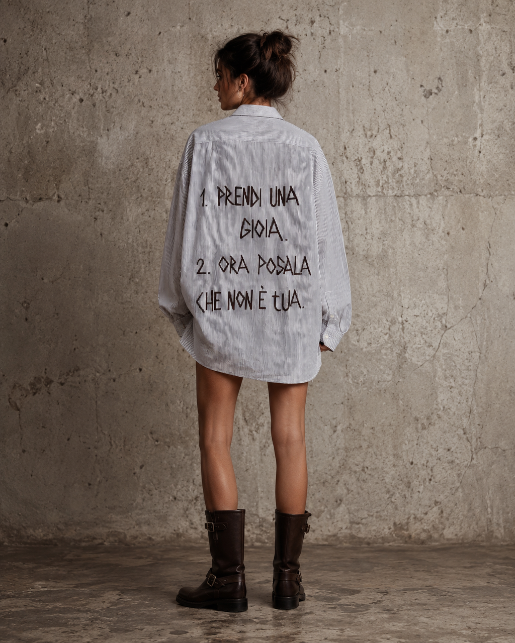 Camicia righe ‘una gioia’