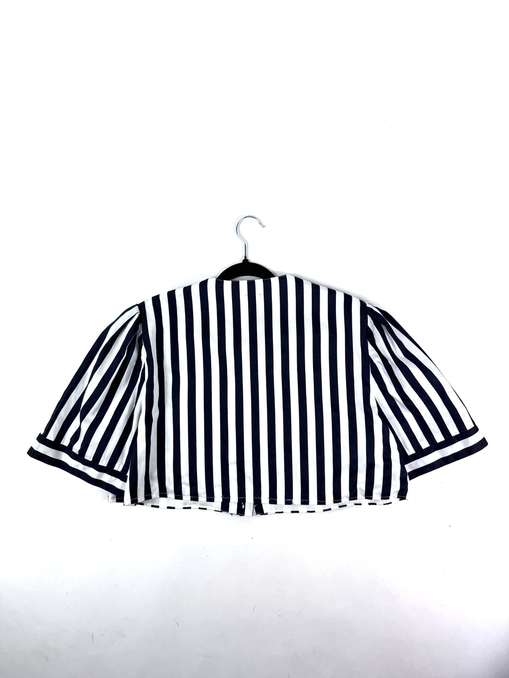 Blazer cropped righe tg.L