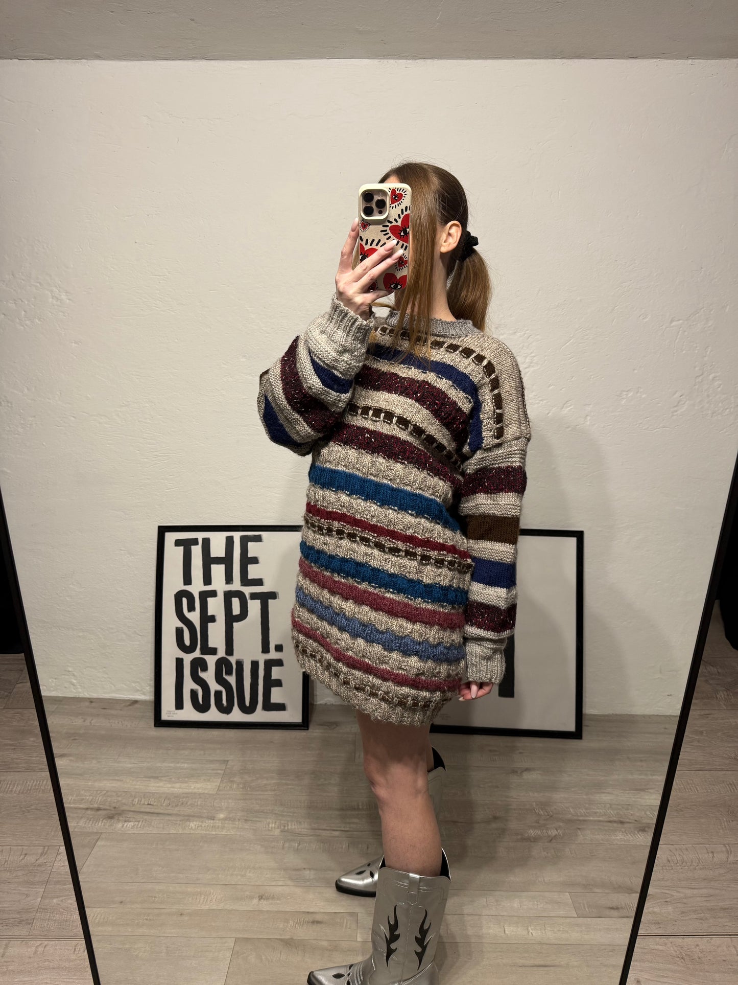 Maglioncino vintage fantasia