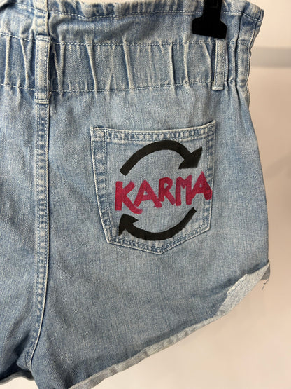 Shorts denim handmade ‘Karma’ tg.L