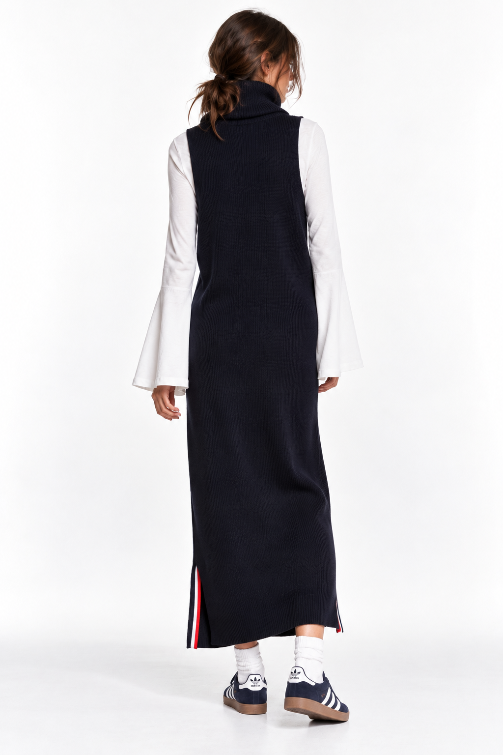 Abito smanicato tricot Tommy Hilfiger
