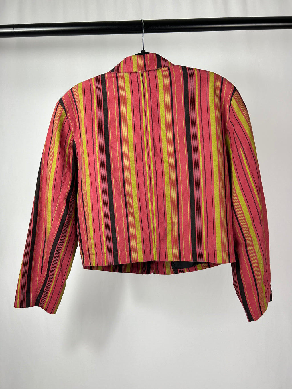 Blazer righe crop tg.M vintage