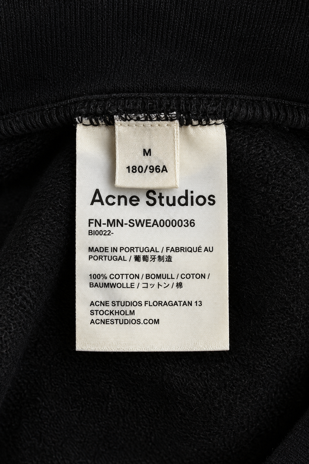 Felpa cappuccio unisex Acne Studios