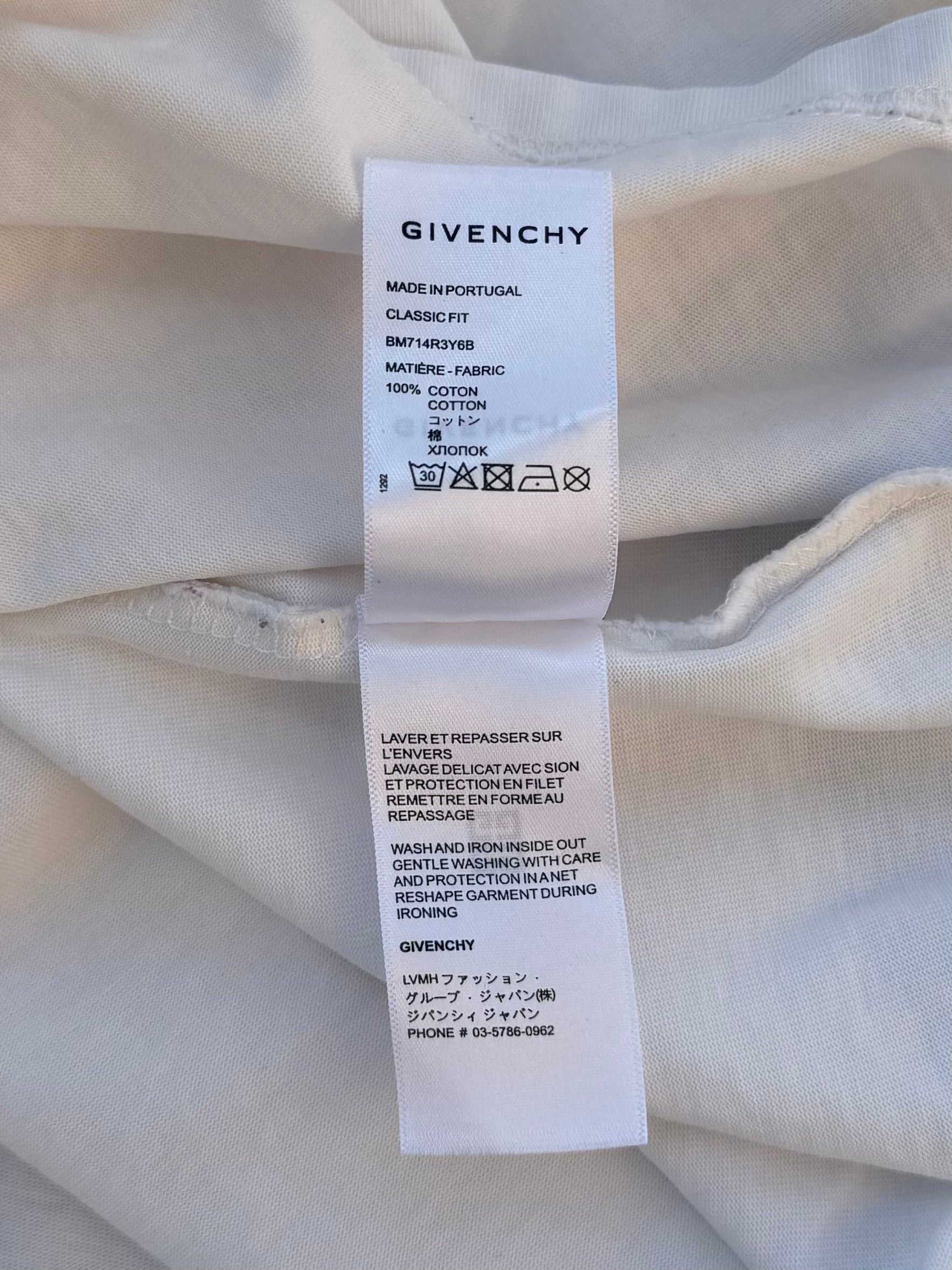 T-shirt stampa Givenchy