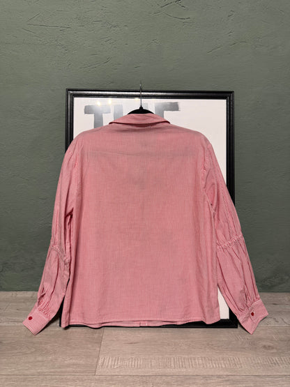 Camicia fiori ricamati