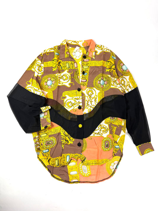 Camicia fantasia vintage