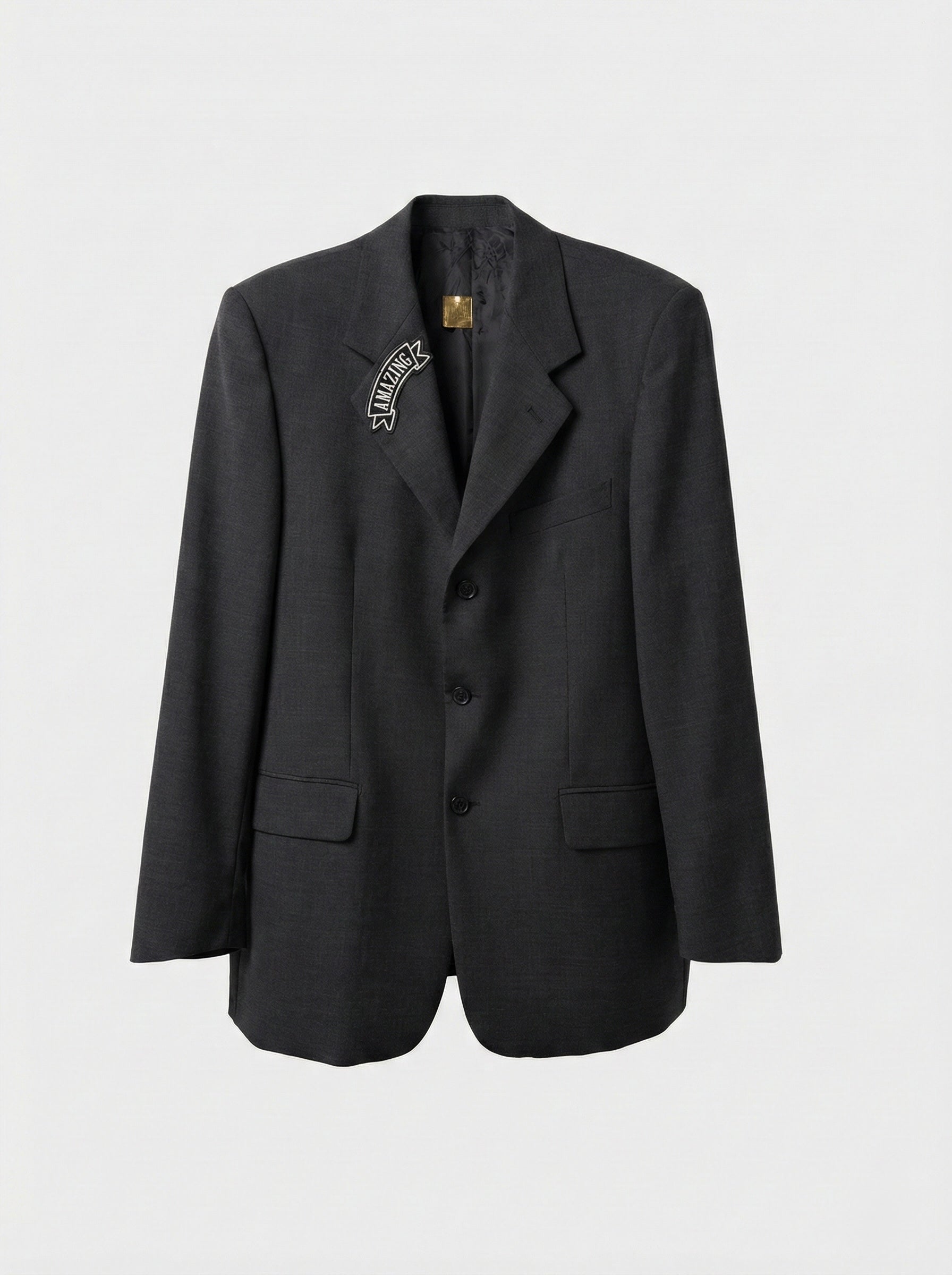 Blazer ‘La pazienza è finita’ handmade