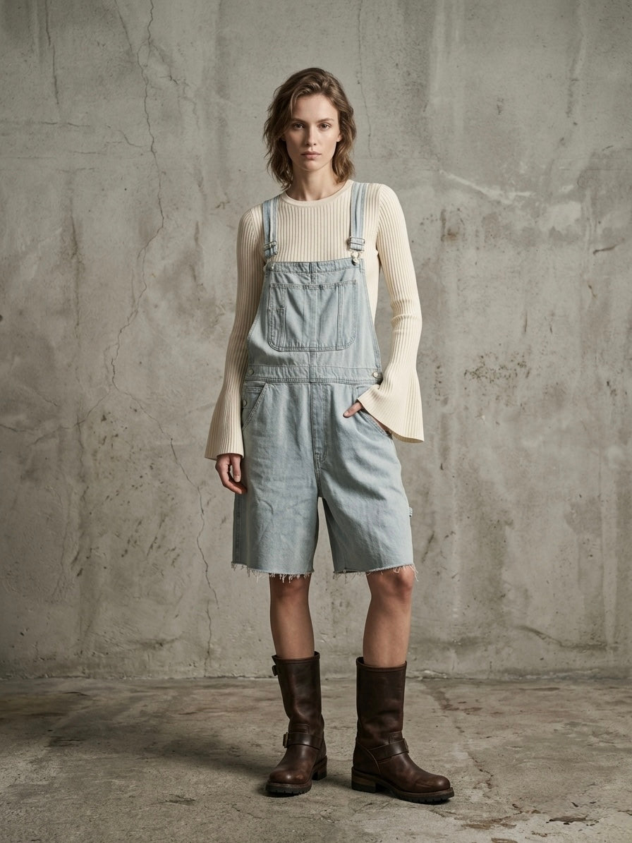 Salopette denim
