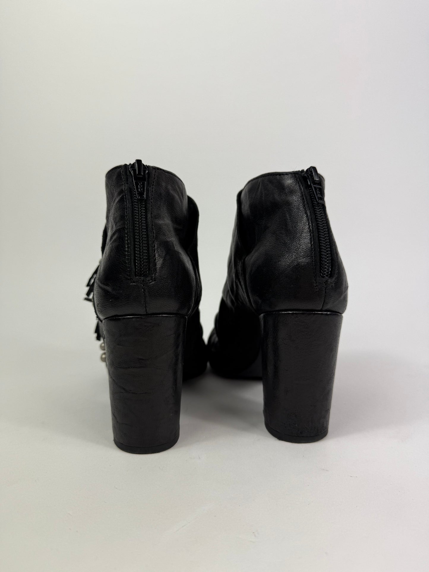 Tacco in pelle open toe n.39 Mimmu