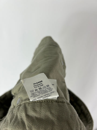 Jeans verde salvia Please tg.L