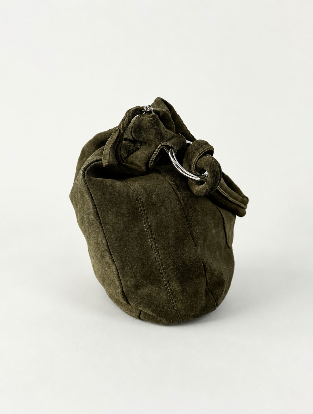 Borsa suede in pelle
