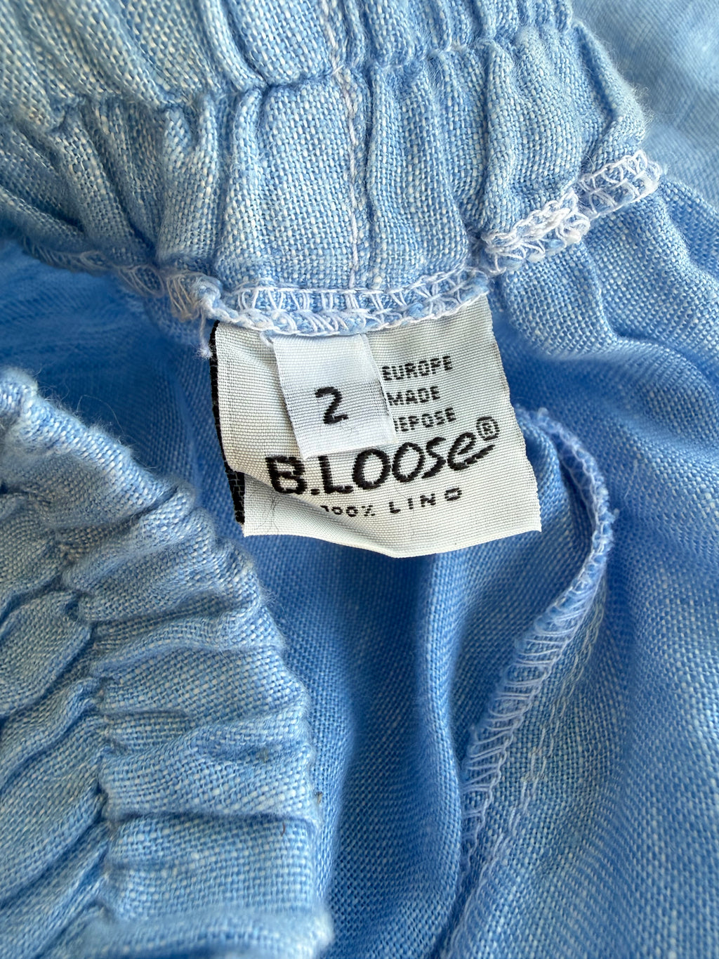 Pantalone palazzo 100% lino