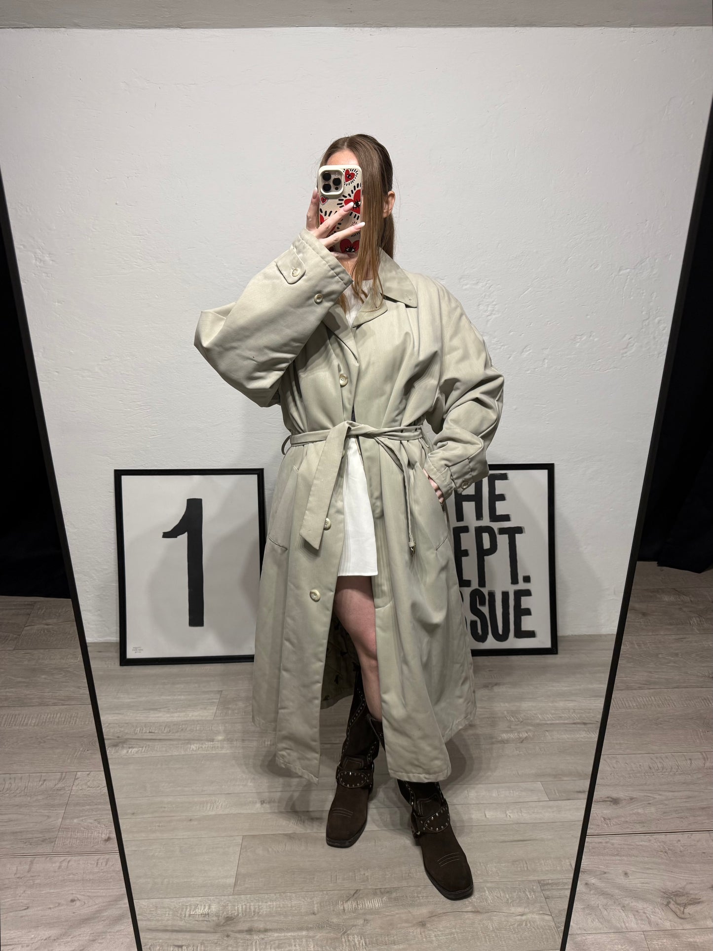 Cappotto impermeabile Emporio Armani