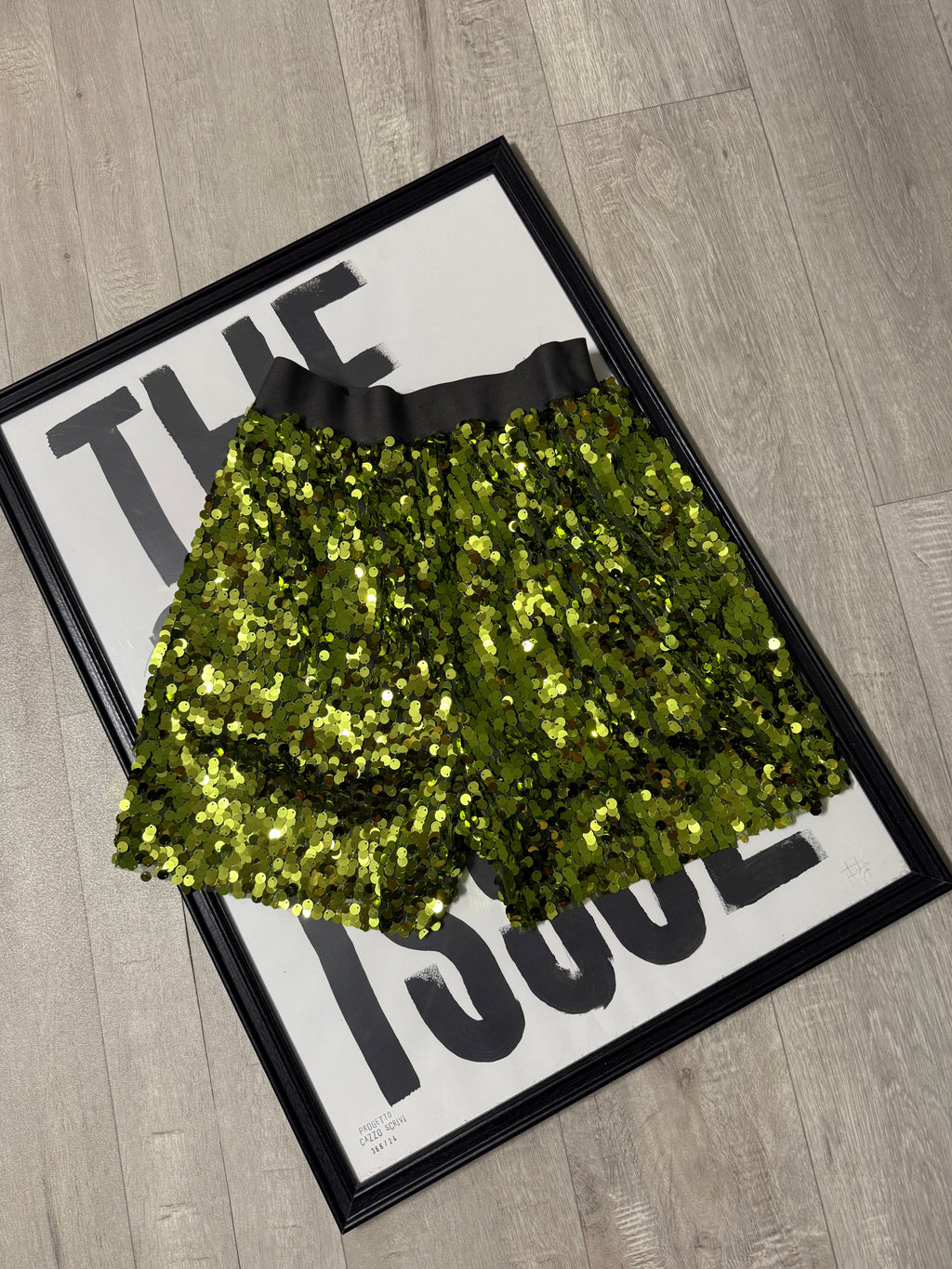Shorts paillettes the M.