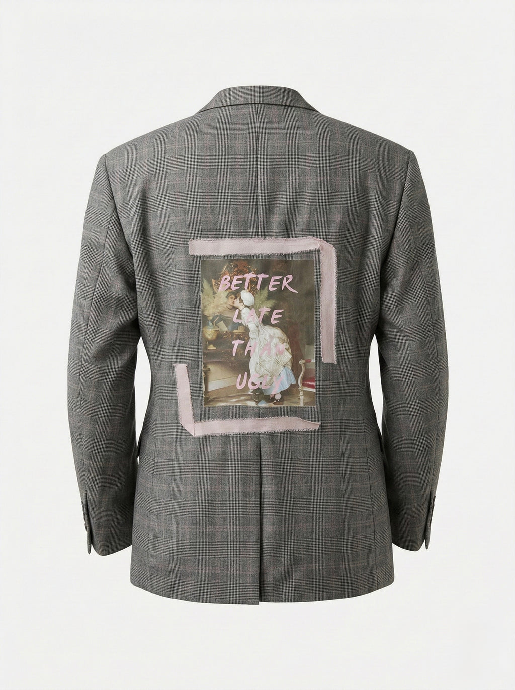 Blazer ‘Better late than Ugly’ handmade