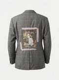 Blazer ‘Better late than Ugly’ handmade