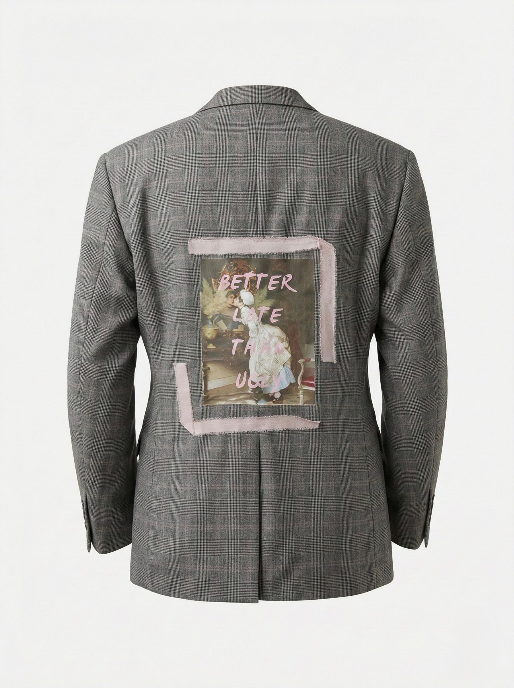 Blazer ‘Better late than Ugly’ handmade