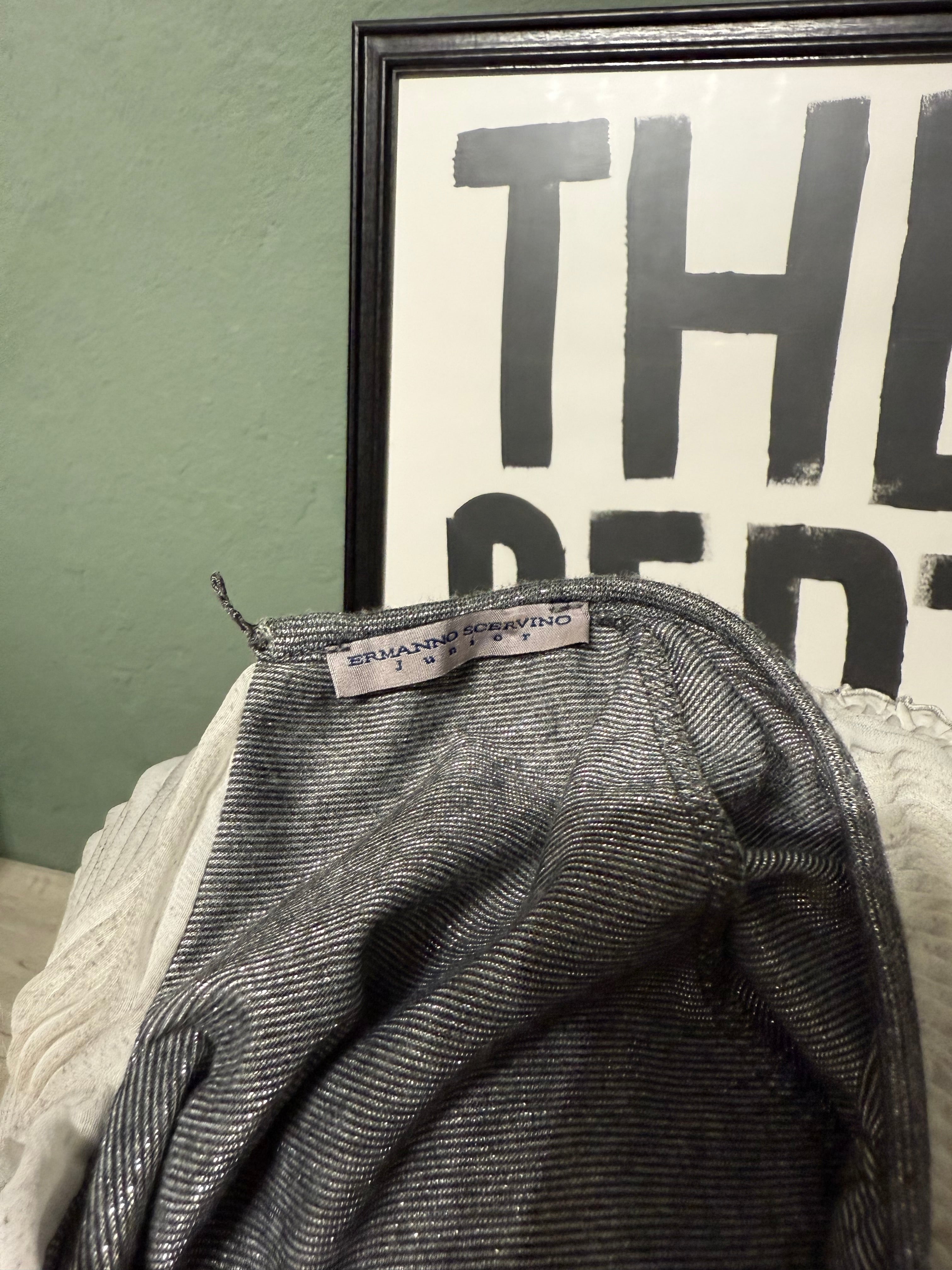 Abito plisse e lurex Ermanno Scervino