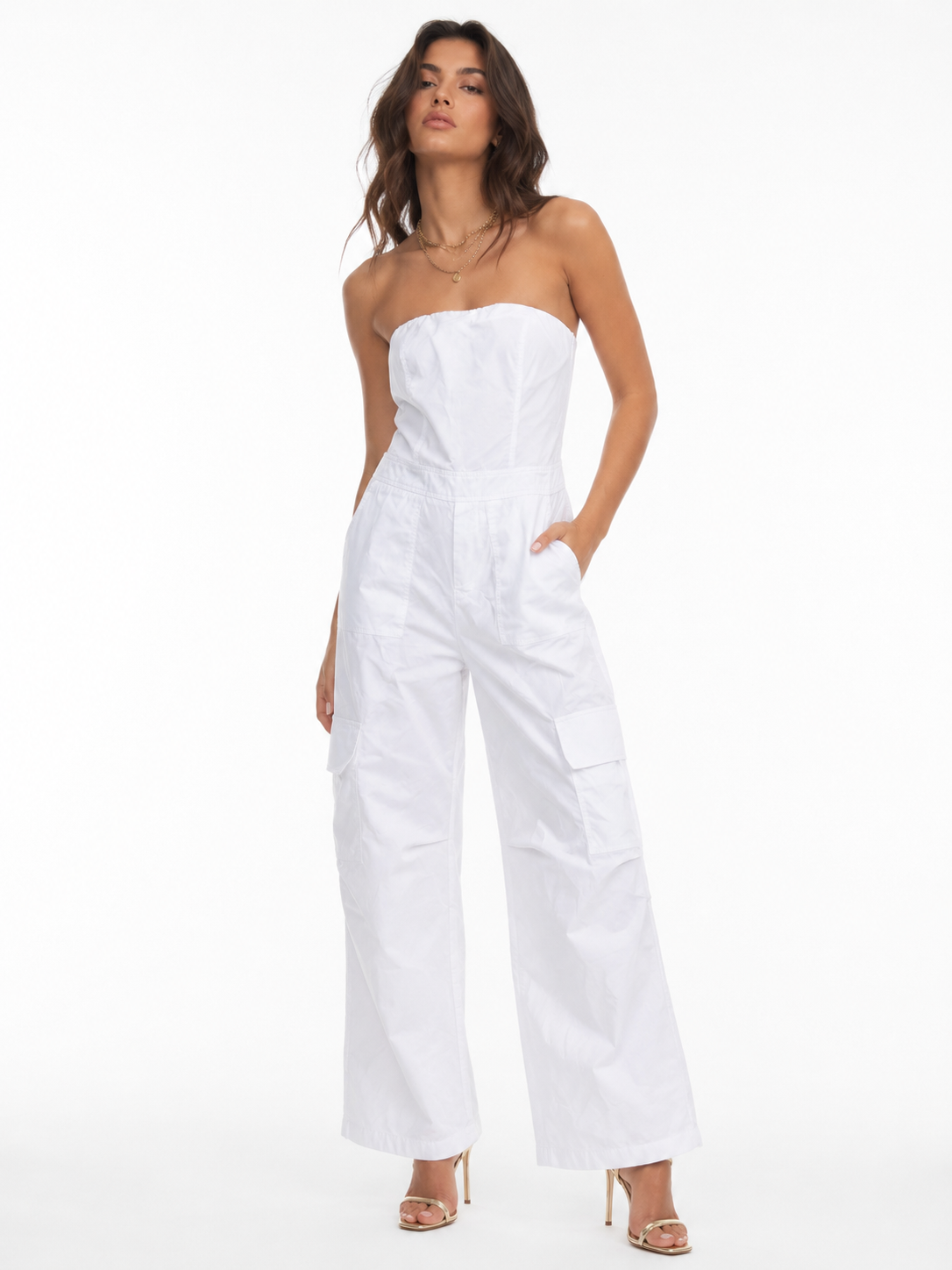 Tuta cargo 100% cotone