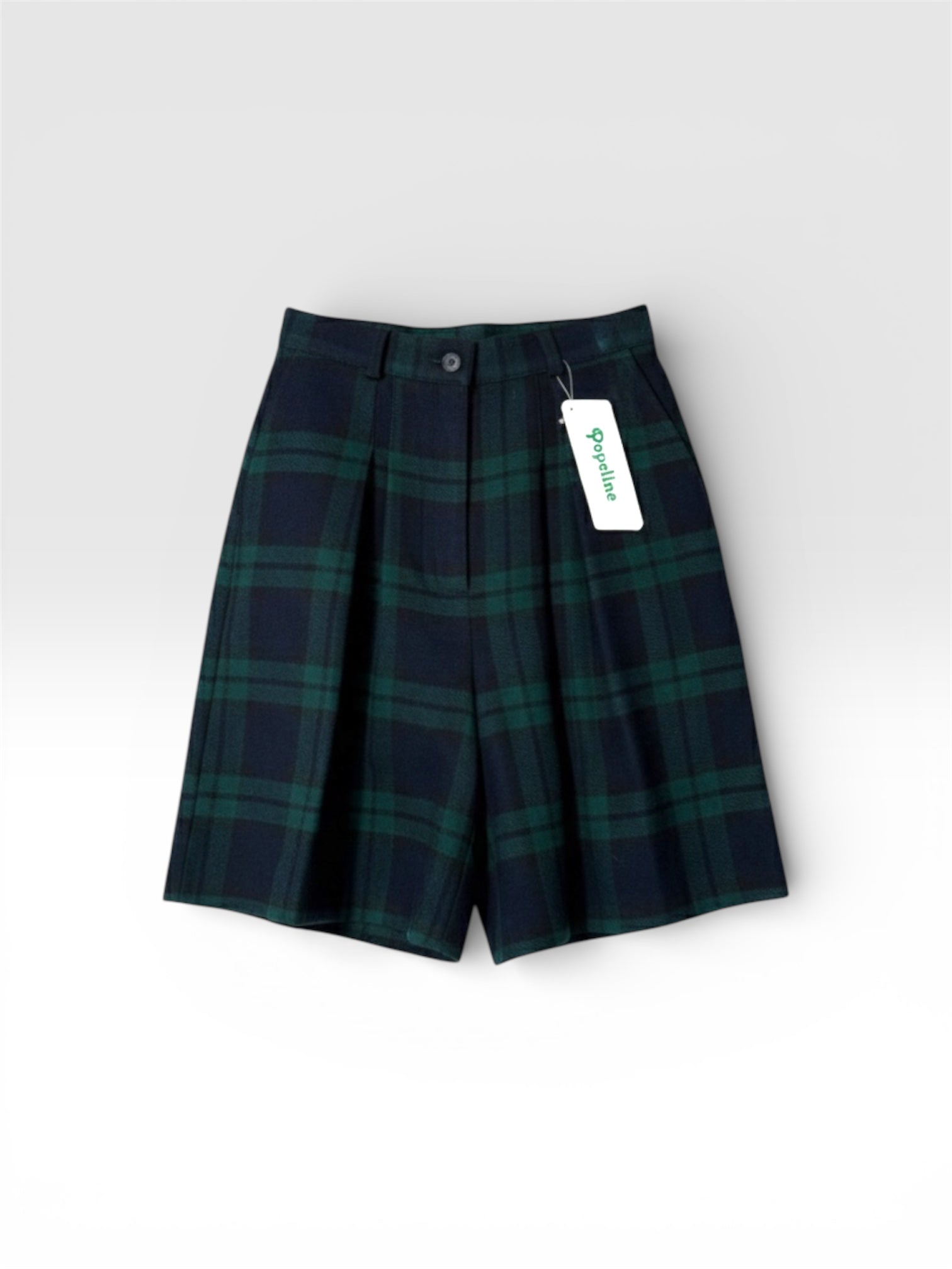 Bermuda tartan vintage 100% lana