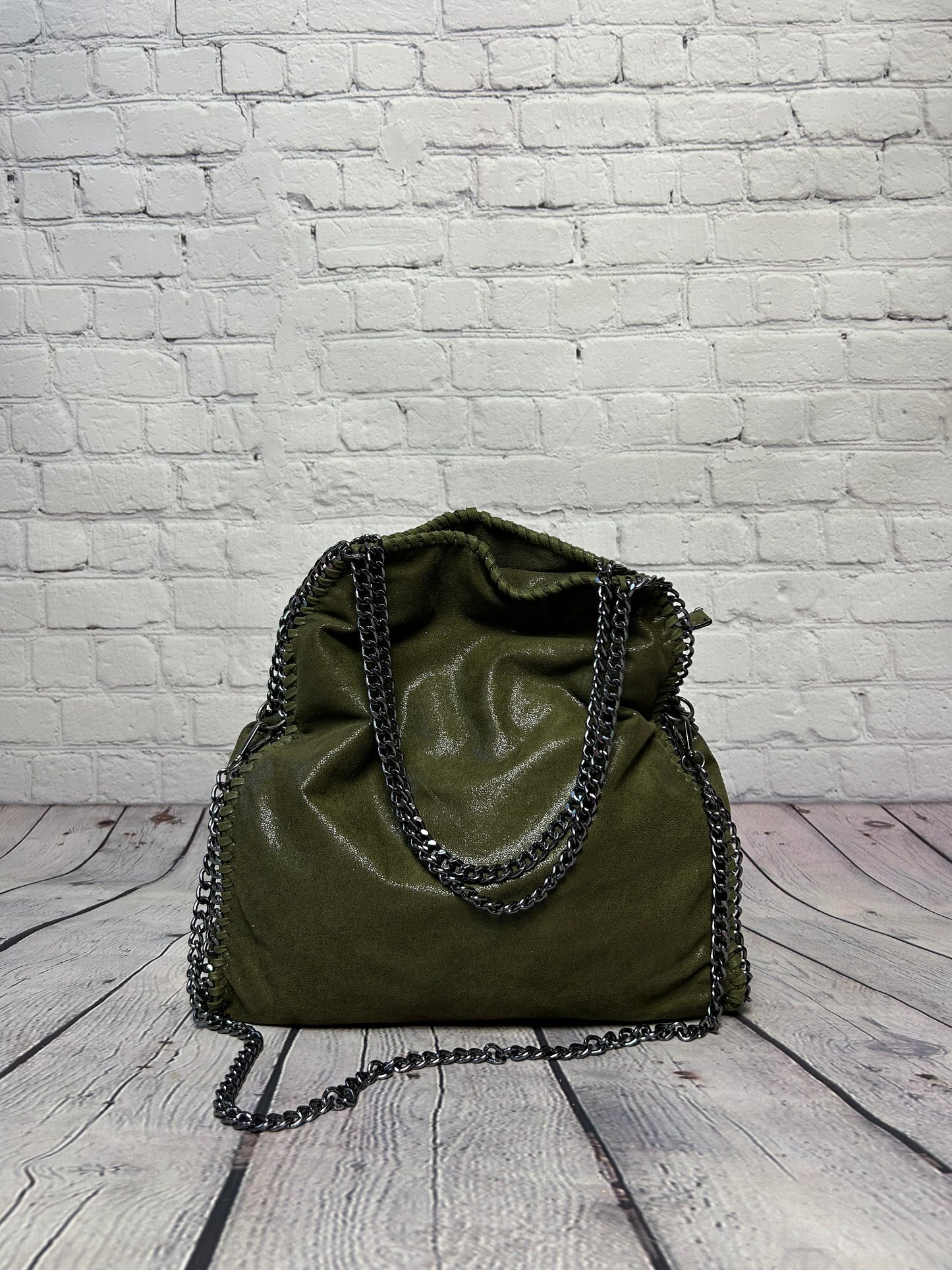 Tote bag Stella military green