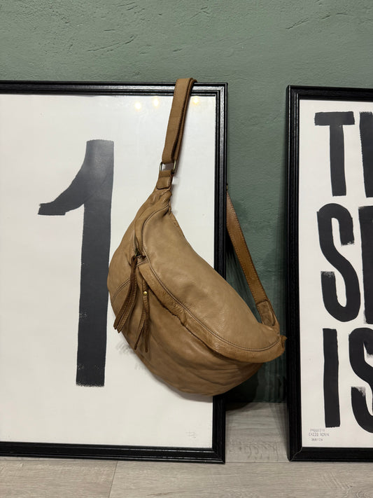Borsa in pelle tracolla