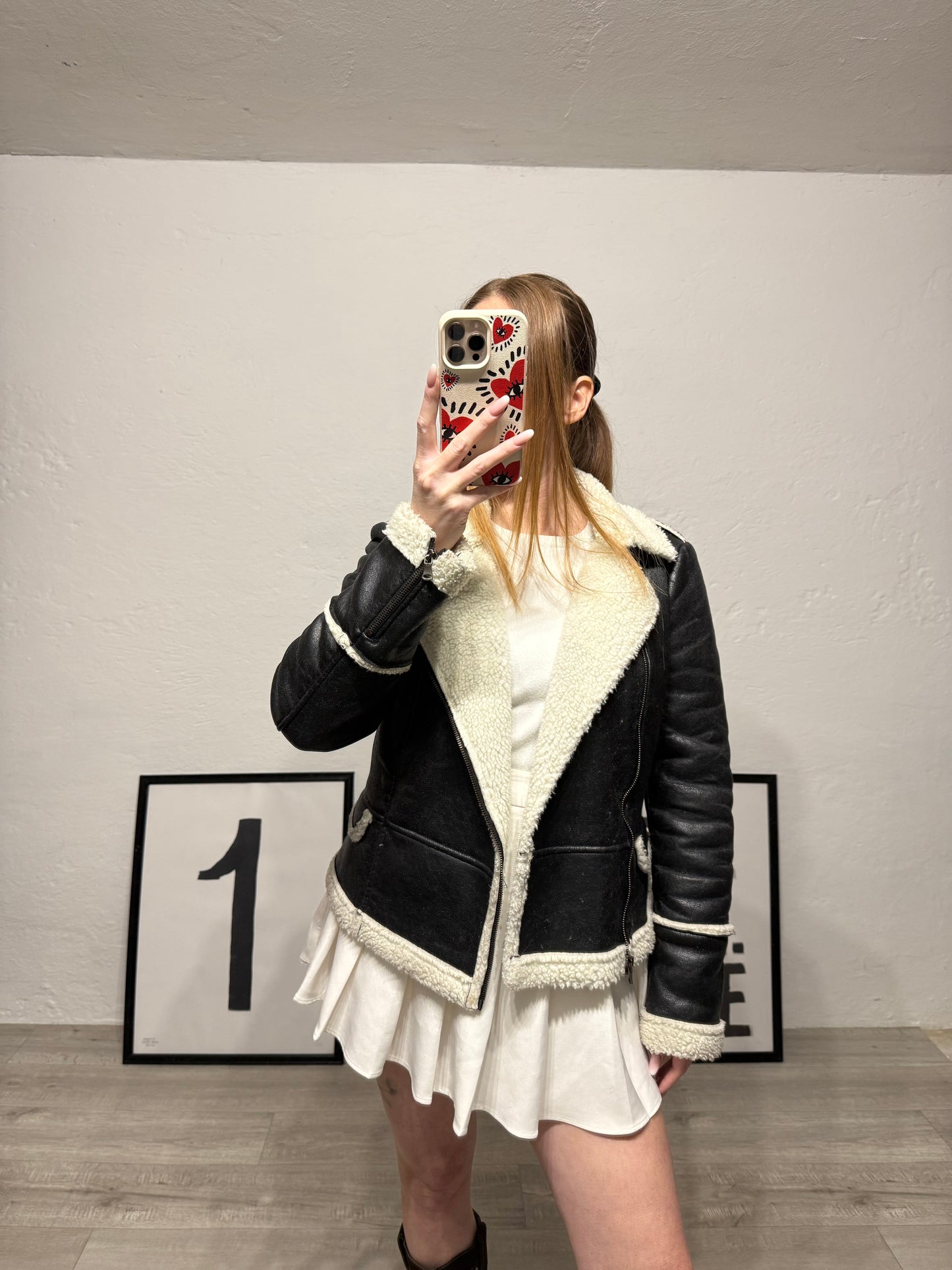 Eco montone nero Denny Rose